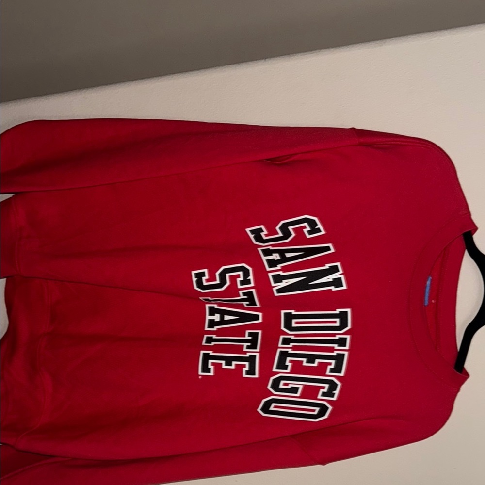 Champion Red San Diego State Sweatshirt